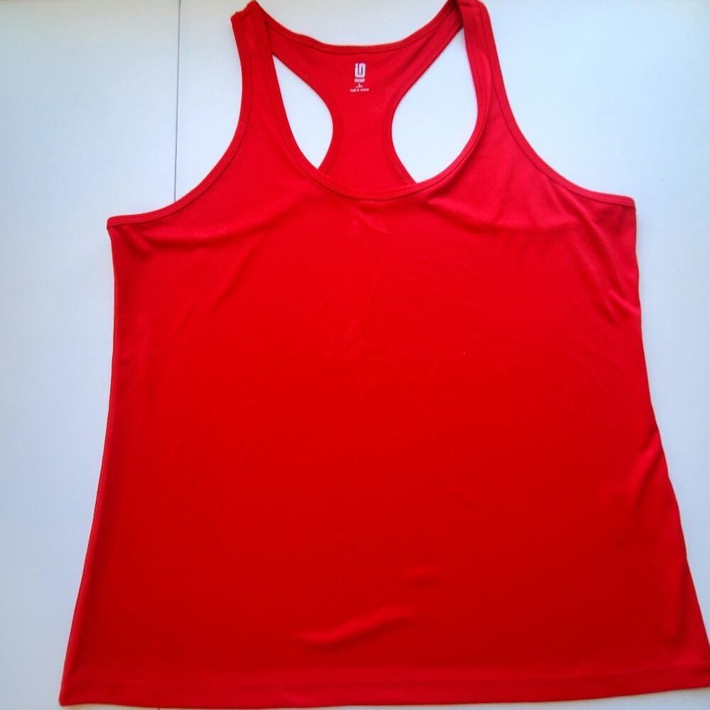 NWOT Ideology Flawed Racerback Tank Hole from tag One Owner Never Worn